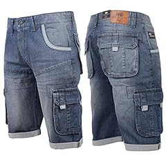 Crosshatch denim shorts for sale  Delivered anywhere in UK