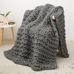 Coperta maglia grossa usato  Spedito ovunque in Italia 
