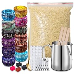 Used, Domivirgo DIY Soy Wax Candle Making Kit Included 12 for sale  Delivered anywhere in Canada