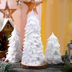 Piece christmas feather for sale  Delivered anywhere in USA 