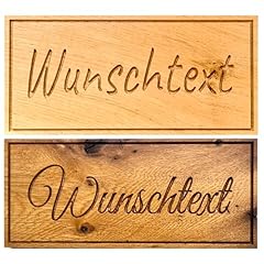 Hochwertiges holzschild eiche gebraucht kaufen  Wird an jeden Ort in Deutschland