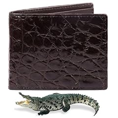 Brown mens alligator for sale  Delivered anywhere in USA 