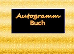 Autogramm buch dein gebraucht kaufen  Wird an jeden Ort in Deutschland