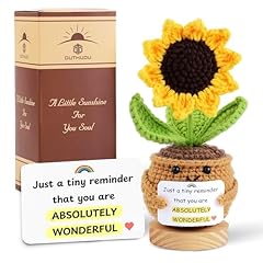 Sunflower crochet flower for sale  Delivered anywhere in USA 
