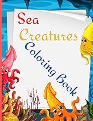 Sea creatures coloring for sale  Delivered anywhere in USA 