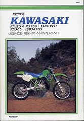 Clymer kawasaki kx125 for sale  Delivered anywhere in USA 