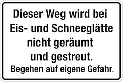 Winterschild weg eis gebraucht kaufen  Wird an jeden Ort in Deutschland