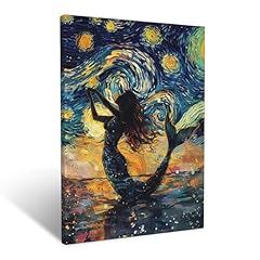 Mermaid canvas wall for sale  Delivered anywhere in USA 