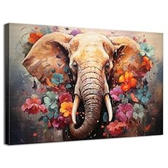 Vintage elephant wall for sale  Delivered anywhere in USA 