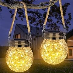 Solar lantern crackle for sale  Delivered anywhere in USA 