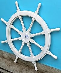 Decorazione timone nautico usato  Spedito ovunque in Italia 