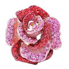 Rhinestone large rose for sale  Delivered anywhere in UK