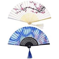 Pieces folding fans for sale  Delivered anywhere in USA 