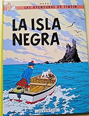 C- La isla Negra (LAS AVENTURAS DE TINTIN CARTONE) segunda mano  Se entrega en toda España 