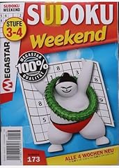 Sudoku weekend 173 gebraucht kaufen  Wird an jeden Ort in Deutschland