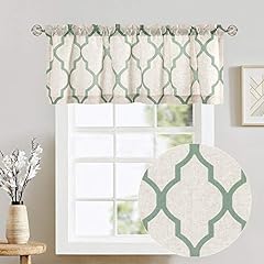 Jinchan valance curtains for sale  Delivered anywhere in USA 