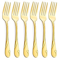 Gold dinner fork for sale  Delivered anywhere in USA 