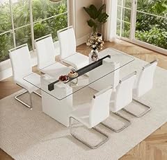 Glass dining table for sale  Delivered anywhere in USA 