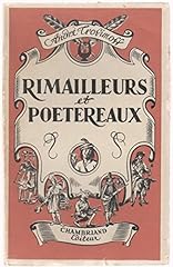 Rimailleurs poétereaux d'occasion  Livré partout en France