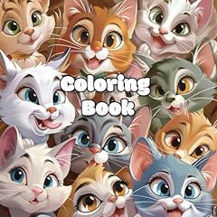 Cats coloring book usato  Spedito ovunque in Italia 