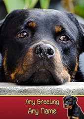 Personalised rottie rottweiler for sale  Delivered anywhere in UK