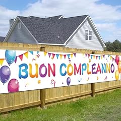 Decorazioni compleanno festone usato  Spedito ovunque in Italia 