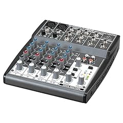 BEHRINGER XENYX 802 MIXING CONSOLE- mixer audio per usato  Spedito ovunque in Italia 