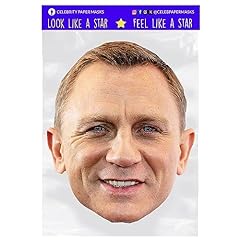 Daniel craig mask for sale  Delivered anywhere in UK