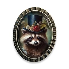 Gentleman raccoon brooch for sale  Delivered anywhere in USA 