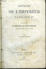 Souvenirs empereur napoleon d'occasion  Livré partout en France