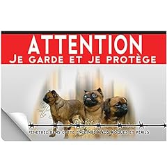 Adhésif plastifié attention d'occasion  Livré partout en France