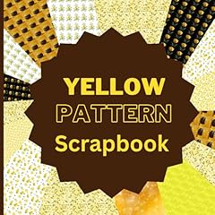 Yellow pattern scrapbook d'occasion  Livré partout en France
