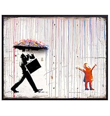 Banksy singing rain for sale  Delivered anywhere in USA 