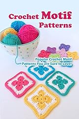 Crochet motif patterns for sale  Delivered anywhere in UK