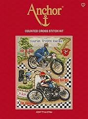 Anchor Cross Stitch Kit: Isle of Man, Multi-Colour, for sale  Delivered anywhere in UK