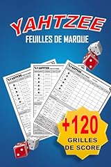 Yahtzee bloc marque d'occasion  Livré partout en France