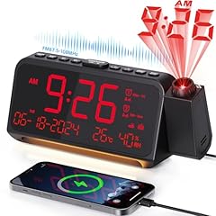 Projection clock radio for sale  Delivered anywhere in UK