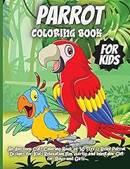 Parrot coloring book d'occasion  Livré partout en Belgiqu