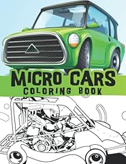 Micro cars coloring for sale  Delivered anywhere in UK