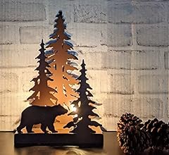 Rustic metal bear for sale  Delivered anywhere in USA 