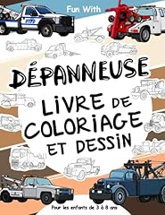 Dépanneuse livre coloriage d'occasion  Livré partout en France