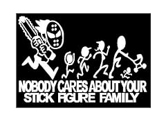 Chainsaw decal nobody for sale  Delivered anywhere in USA 
