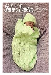 Knitting pattern babys for sale  Delivered anywhere in Ireland