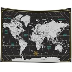 Capsceoll map tapestry for sale  Delivered anywhere in USA 
