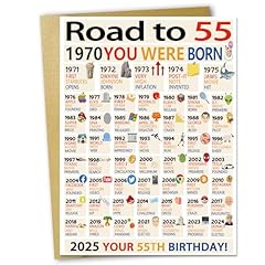 Ojsensai happy 55th for sale  Delivered anywhere in USA 
