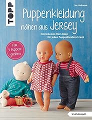 Puppenkleidung nähen jersey gebraucht kaufen  Wird an jeden Ort in Deutschland