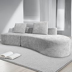 Homrelexa curved couch for sale  Delivered anywhere in USA 