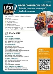 Droit commercial général d'occasion  Livré partout en Belgiqu
