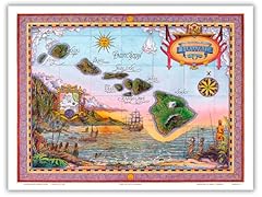 Map old hawaii for sale  Delivered anywhere in USA 