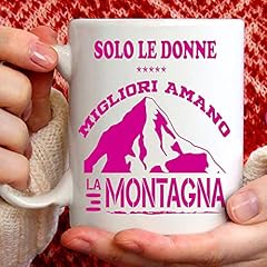 Tazza montagna donna usato  Spedito ovunque in Italia 